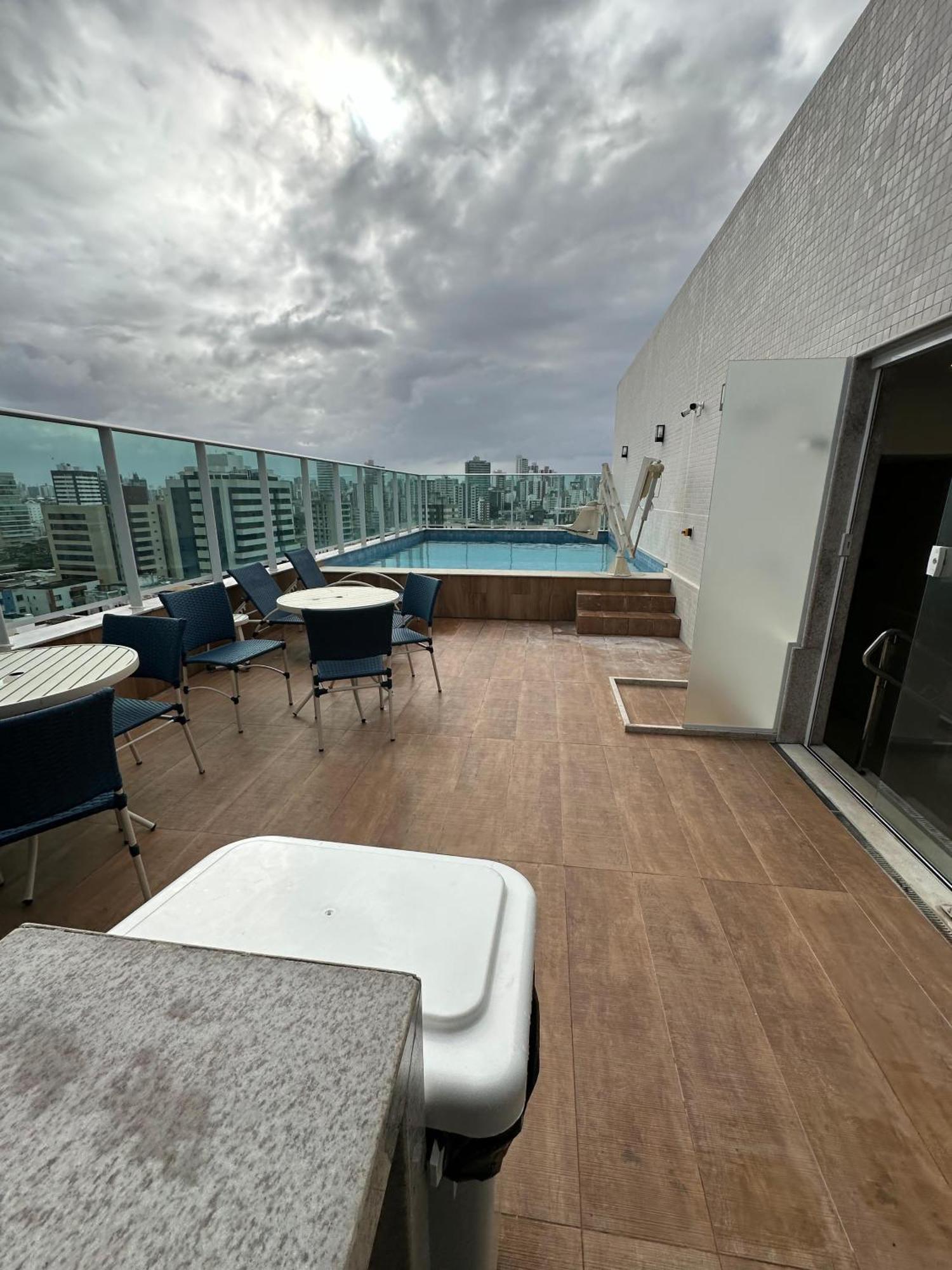 Apartamento Smart Sol Costa Azul Сальвадор Экстерьер фото